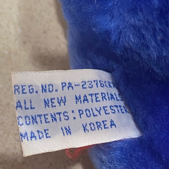 Kodak Focus Kolorkins Doll Blue 10" Stuffed Toy Camera Advertising Vintage Plush - Picture 7 of 7